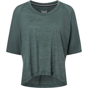 super.natural Liquid Flow T-skjorte Dame Grå S 2022 T-skjorter kortermet