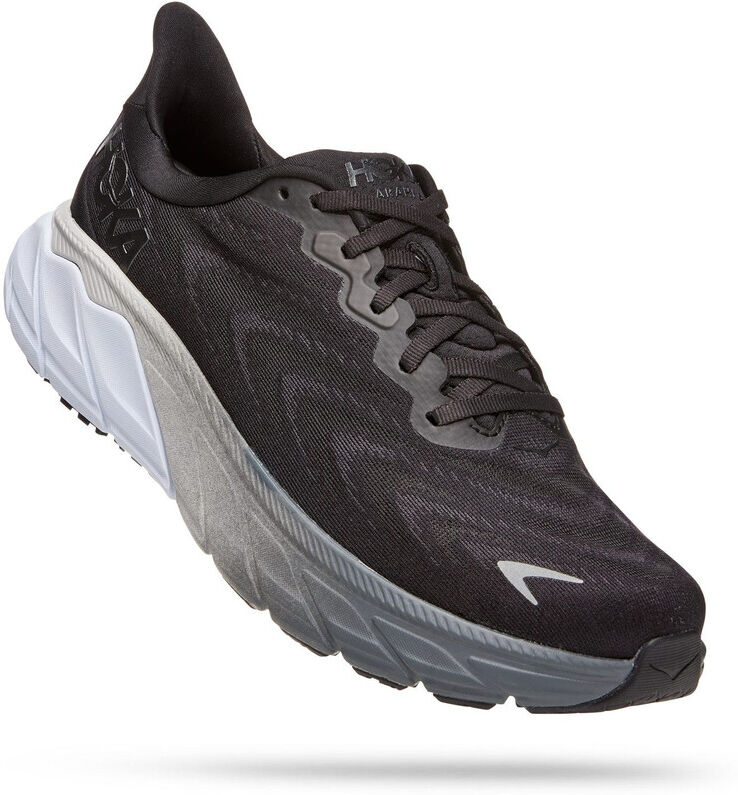 Hoka One One Arahi 6 Wide Joggesko Herre Svart/Hvit US 9,5   EU 43 1/3 2022 Stabile løpesko