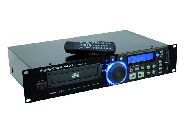 2 Omnitronic XCP-1400 CD-spiller
