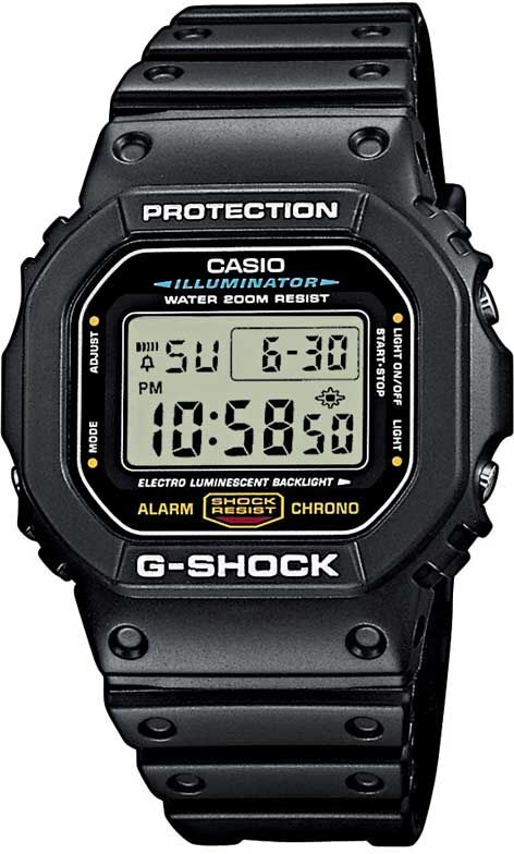 Casio Du klarer alt med - Casio G-Shock Black - DW-5600E-1VER