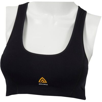 Aclima HotWool Sports Top, W's, Jet Black M Aclima HotWool Sports Top, W's, Jet Black M