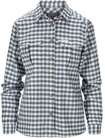 Amundsens Sports Amundsen Flannel Shirt Womens Chequered Blue  L