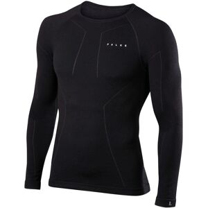 Falke Men LS Crewneck Shirt Wool-Tech Black M Falke Men LS Crewneck Shirt Wool-Tech Black M