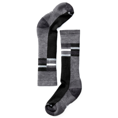 Smartwool Kids Wintersport Stripe Medium Gray S (26-28) Smartwool Kids Wintersport Stripe Medium Gray S (26-28)