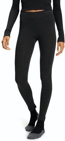 FALKE WOMEN LONG TIGHTS WOOL-TECH Black  L