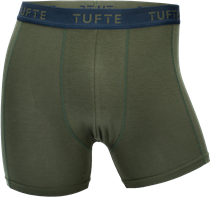 Tufte Mens Essentials Boxer Briefs Forest Night  S