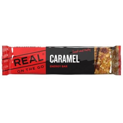 Real Turmat Karamell Energibar - Aktiv Livsstil - 40g Real Turmat Karamell Energibar - Aktiv Livsstil - 40g