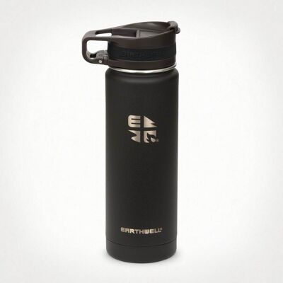 Earthwell Roaster Loop bottle 590 ml Black Earthwell Roaster Loop bottle 590 ml Black