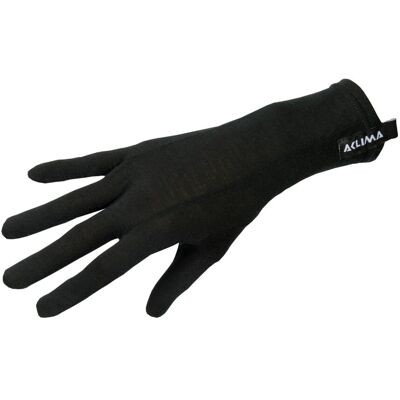Aclima LW Liner Gloves, Black M Aclima LW Liner Gloves, Black M
