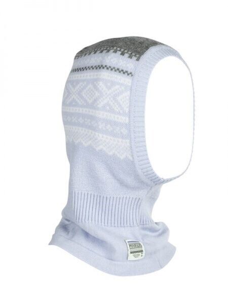 Marius Kid Marius Ull Balaclava Baby Blue  2-4 år (52-54cm)