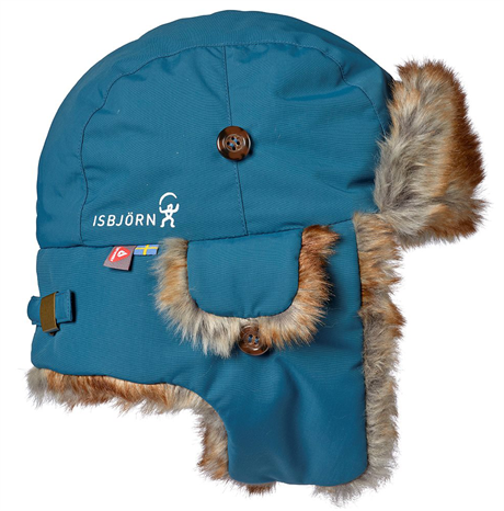 Isbjörn of Sweden Isbjörn Squirrel Winter Cap Petrol  44/46cm