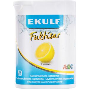 Ekulf Fuktisar, Sitron - 30 Stk.