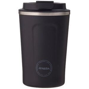 AYA&IDA CUP2GO Matt Svart 380 ml. - 380 ml