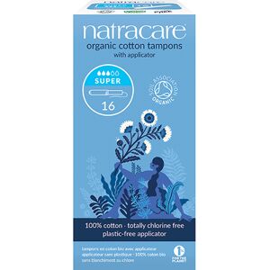 Natracare Organic Applicator Tampons Super - 16 Stk.