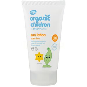Green People Organic Children Sun Cream Spf30 No Scent - 150 ml