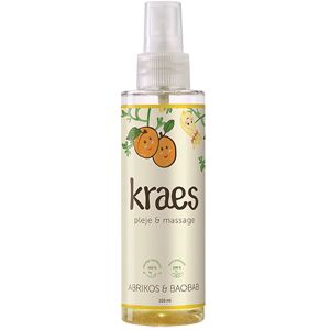 KRAES Babybad KRAES Pleie & Massasjeolje M. Aprikos/baobab - 150 ml