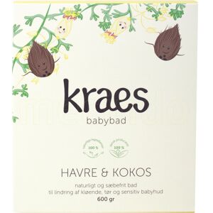 KRAES Babybad - Havre & Kokos - 600 Gram