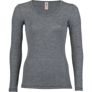 Bluse 100% Merinoull Slate fra Engel Natur - 1 Stk