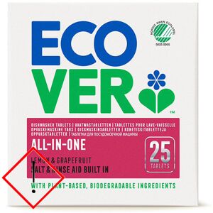 Ecover All In One Oppvasketabletter - 25 Tabletter