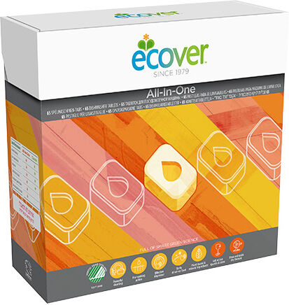 Ecover All In One Opvasketabs - 65 Tabletter