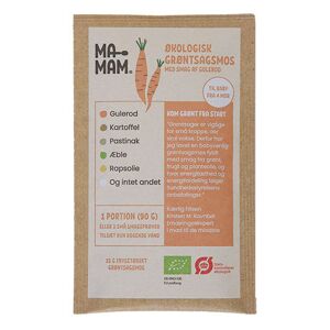 Ma-Mam Grønnsaksmos med Smak av Gulrot Ø - 15 g