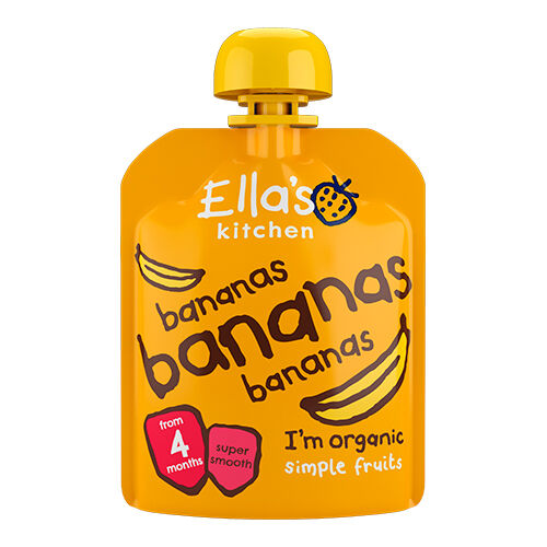 Ellas Kitchen Babymos Banan, Banan & Banan 4 mnd+ - 70 g
