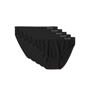 Boody Bambus Truser Bikini Svart 5-pack - 5 Par