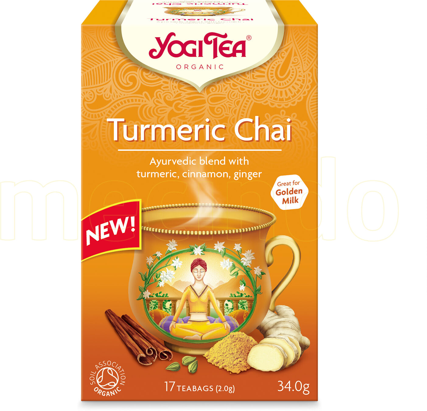 Yogi Tea Turmeric Chai Ø - 17 Poser