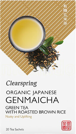 Clearspring Genmaicha Te Ø - 20 Poser