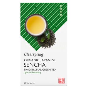 Clearspring Japansk Sencha Grøn Te Ø - 20 Poser