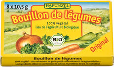 Rapunzel Grøntsagsbouillon-terning 8x10gr. Ø Rapunzel - 80 g