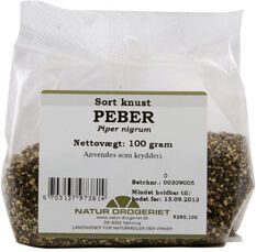 Natur Drogeriet Natur-Drogeriet Peber Sort Knust - 100 g