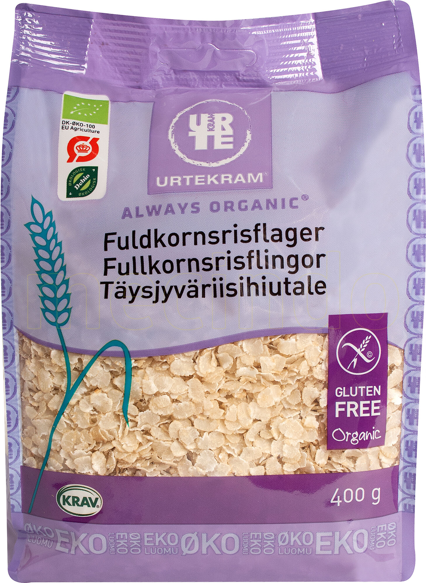 Urtekram Risflager Ø - 400 g