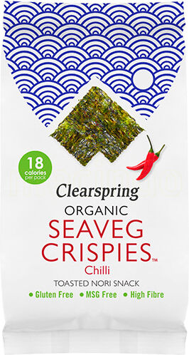 Clearspring Tang Chips Chili Ø (Seaveg Crispies) - 5 g