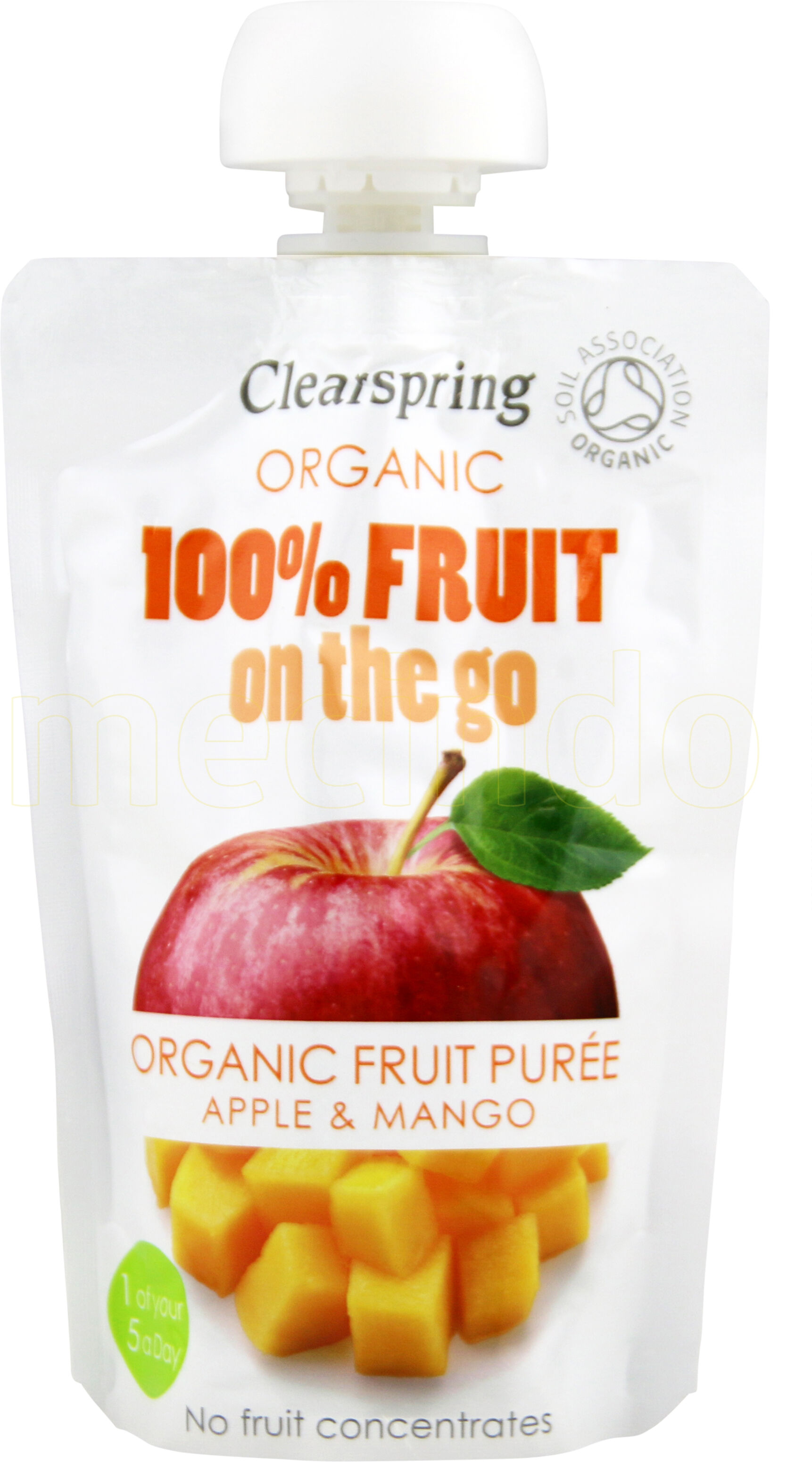 Clearspring Æble, Mango Fruit On The Go Ø - 120 g