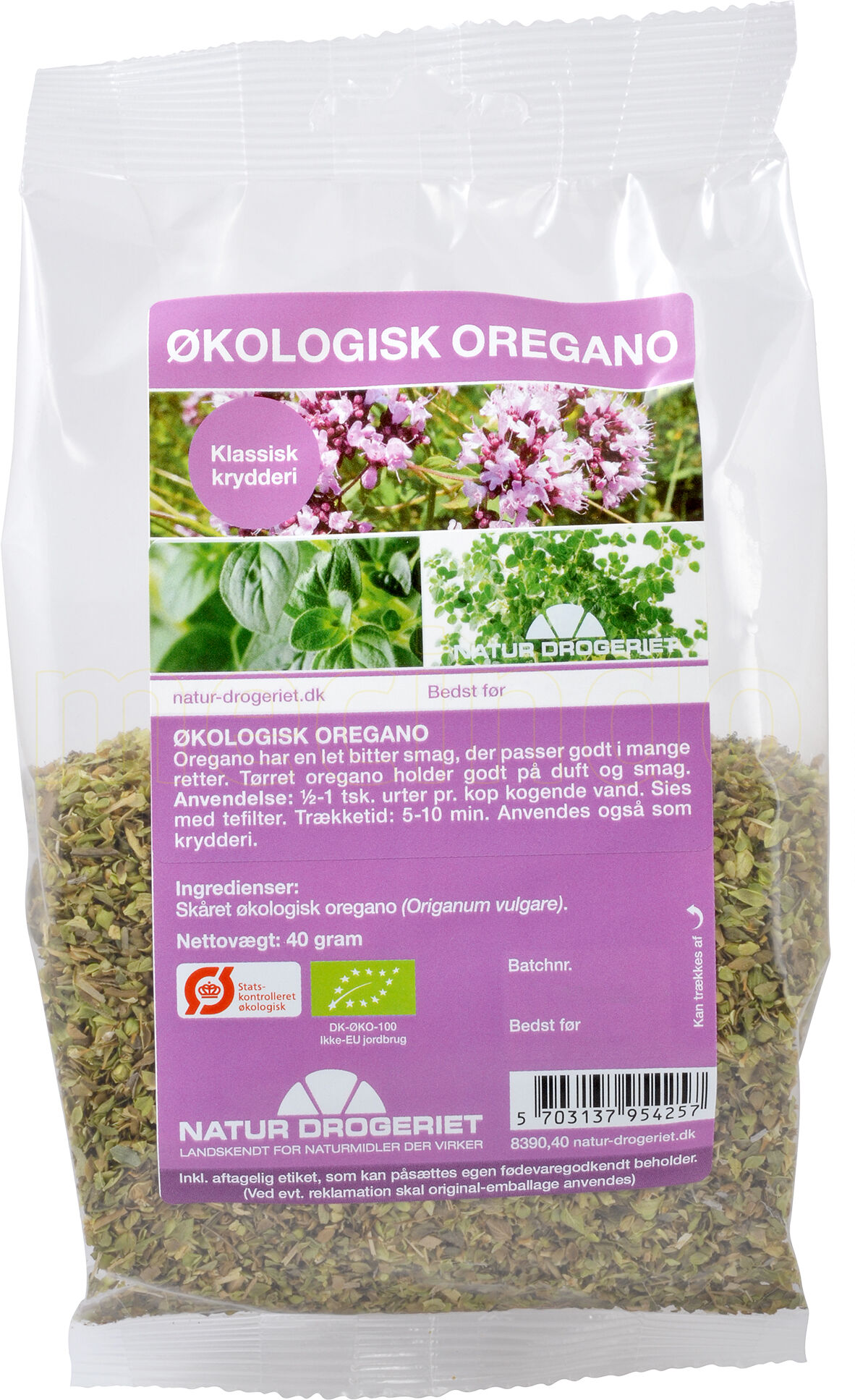 Natur Drogeriet Natur-Drogeriet Oregano Ø - 40 g