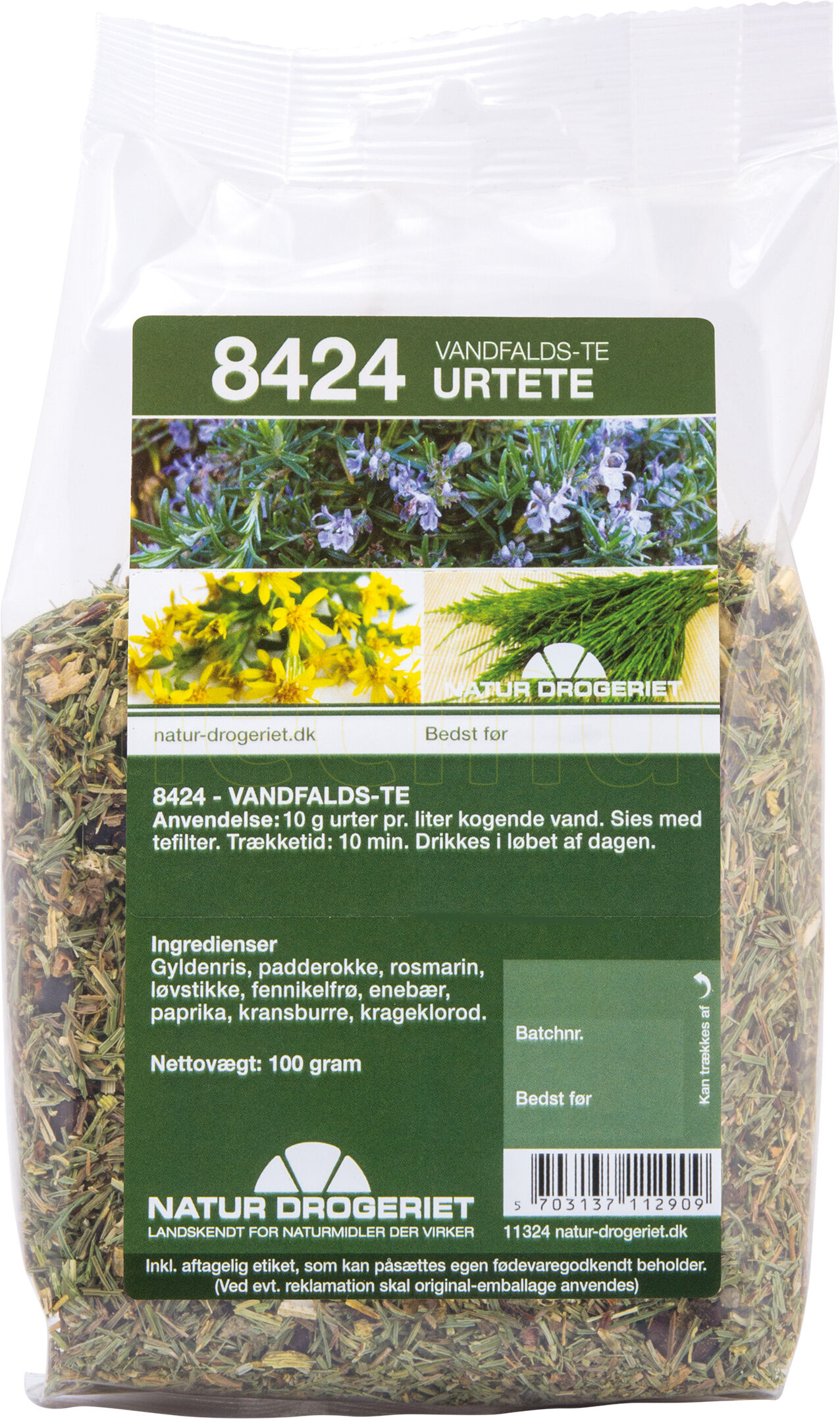 Natur Drogeriet Natur-Drogeriet 8424 Te - 100 g