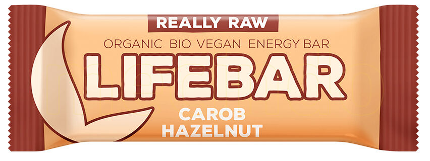 AbsorBurn Lifebar Carob Hasselnøtt Raw Ø - 47 g