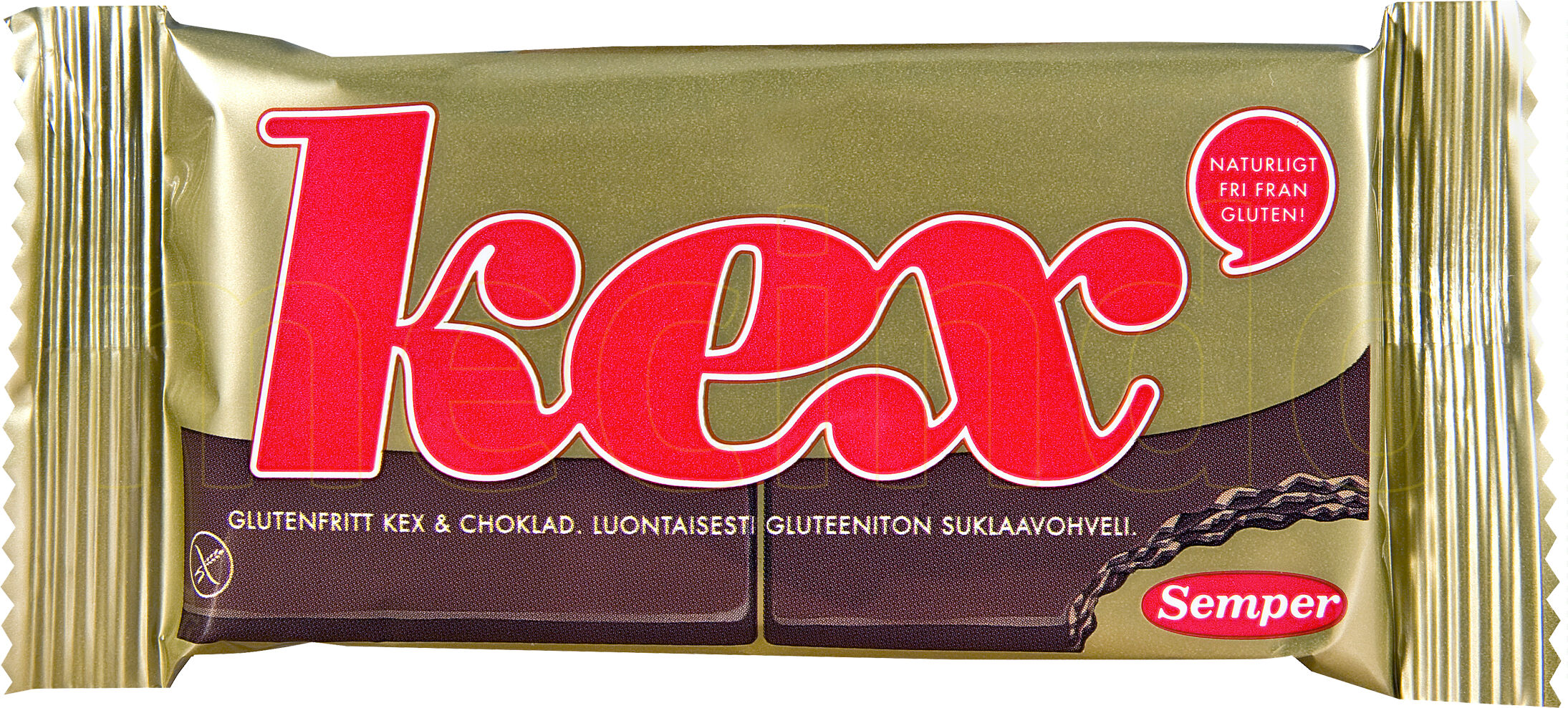 Semper Kex lys chokolade glutenfri Semper - 45 g