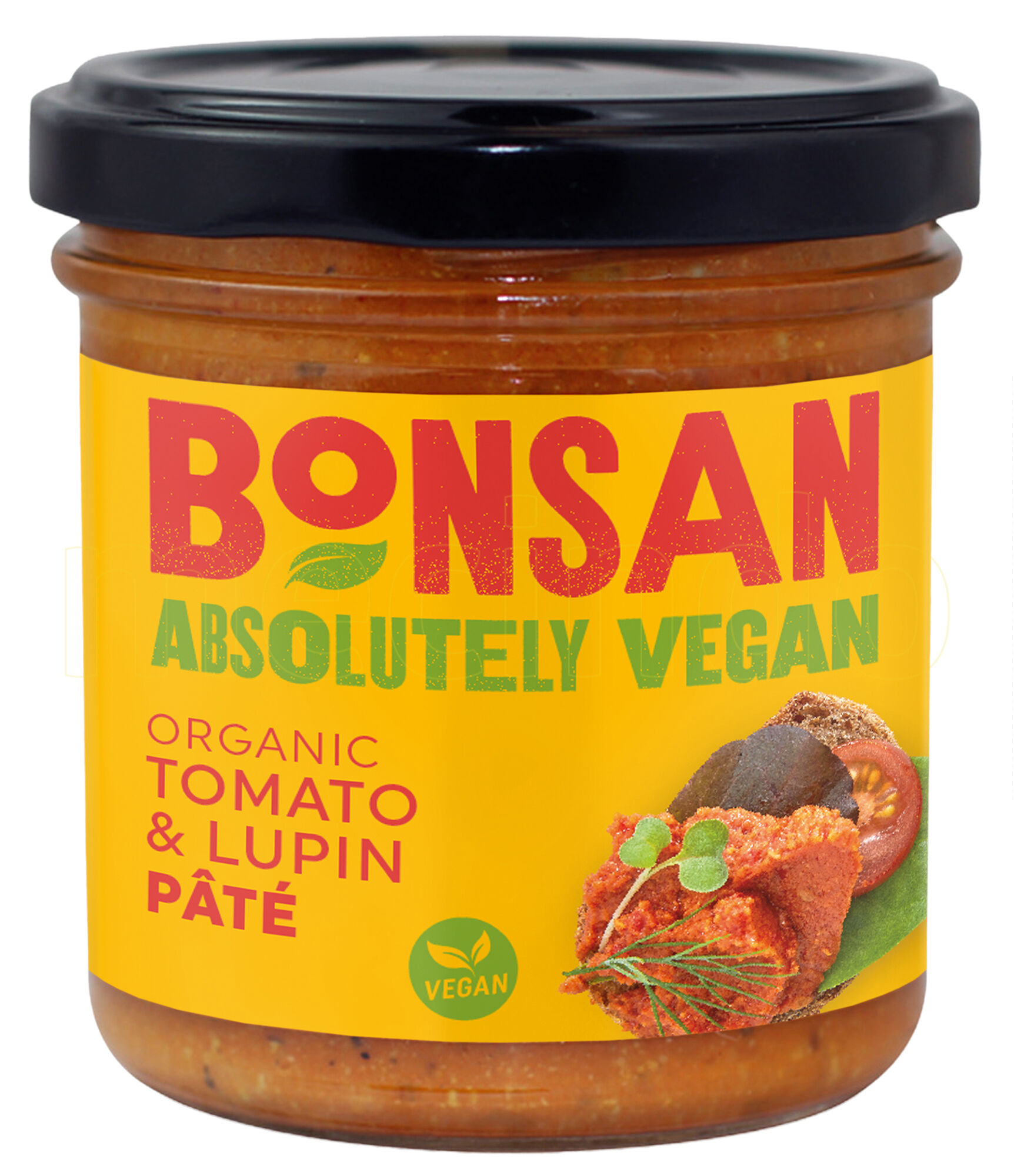 Bonsan Paté Tomat/lupin Ø - 140 g