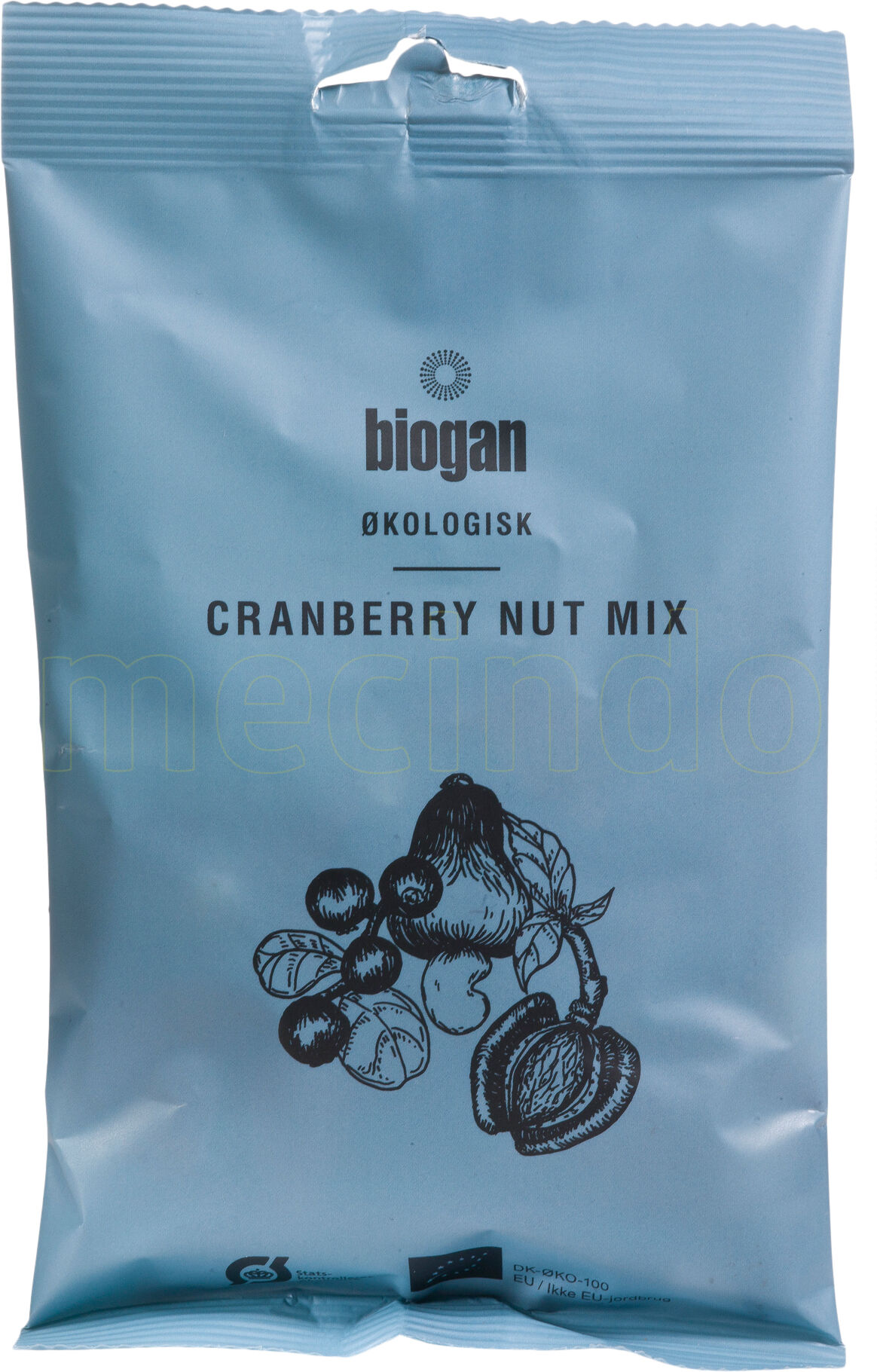 Biogan Cranberry Nut Mix Ø - 100 g