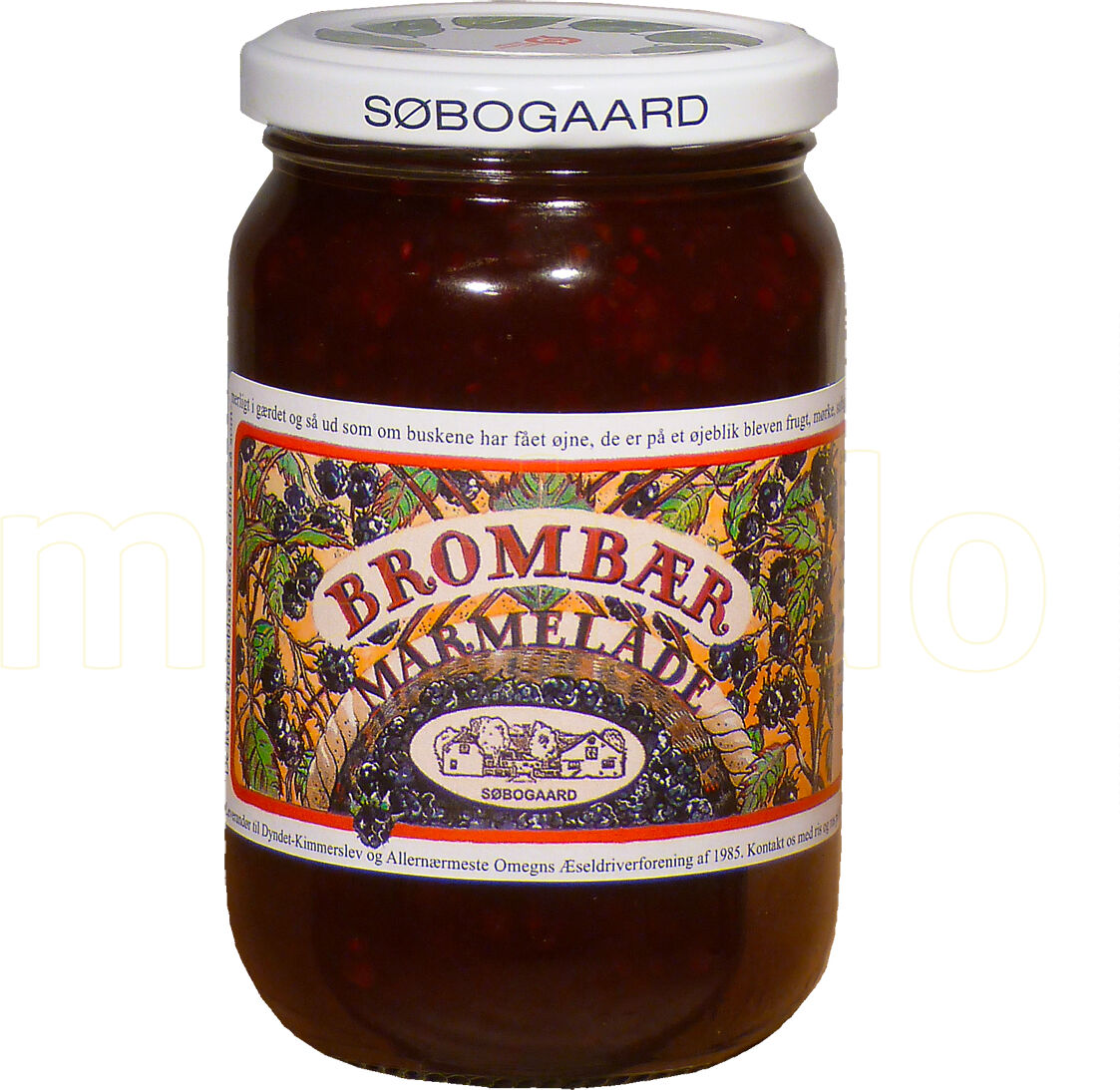 Søbogaard Brombærmarmelade Ø - 400 g