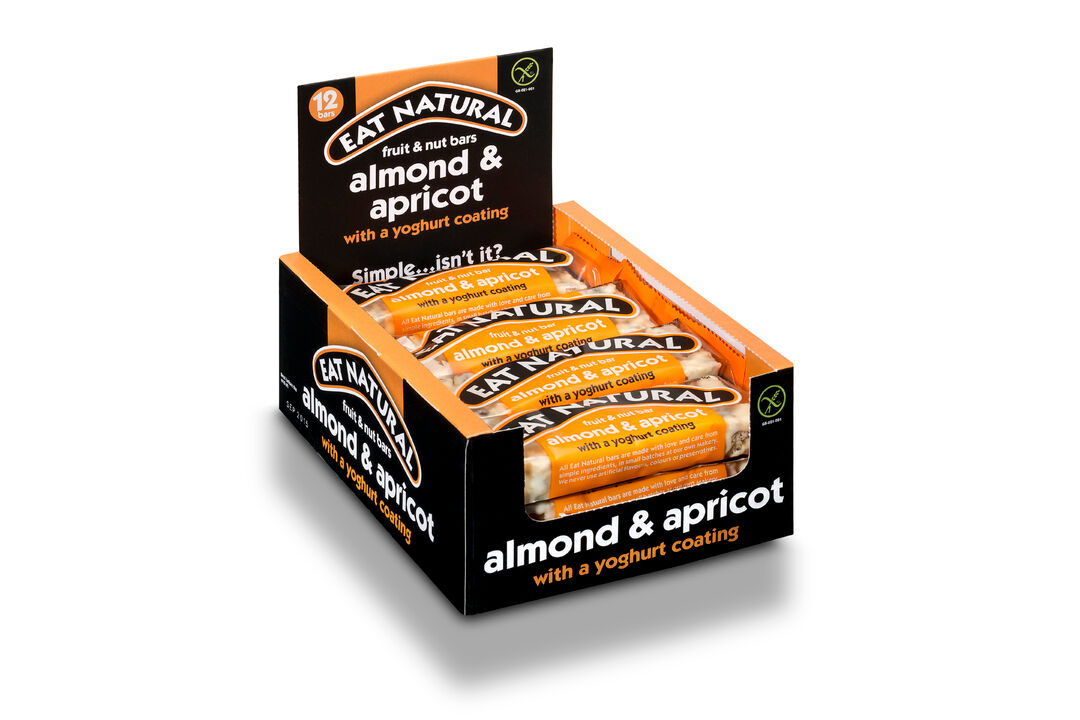 Eat Natural Almond & Apricot With Yoghurt - 12 Bare - 45 Gram