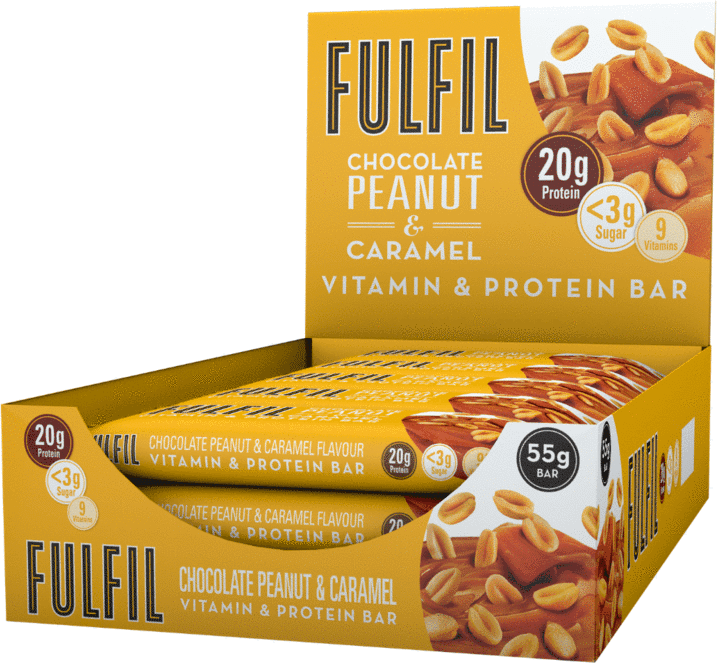 FULFIL Proteinbar Peanut & Caramel 15-pack - 15 x 55 g - 0 Kg