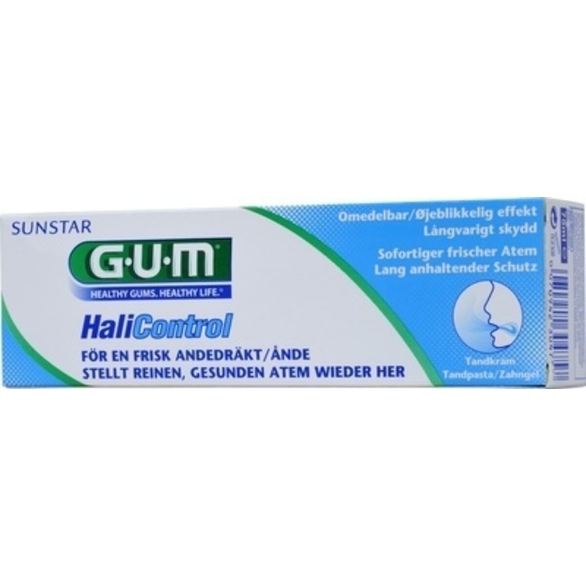 Sunstar GUM Gum Halicontrol Tannkrem - 75 ml