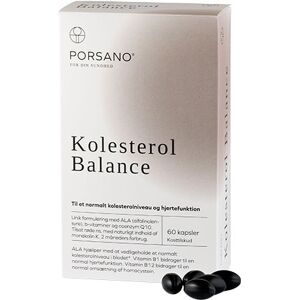 Porsano Kolesterolbalanse - 60 Kapslar