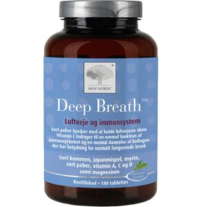 New Nordic Deep Breath - 180 Tabletter