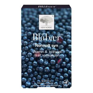 New Nordic Blåbærpillen - 30 Tabletter