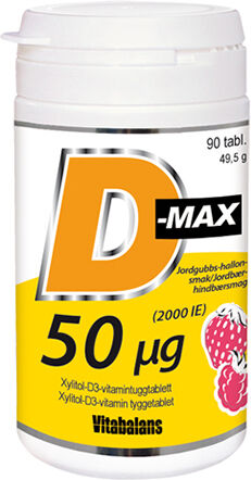 Diverse Vitabalans D-max 50 Μg - 1 stk