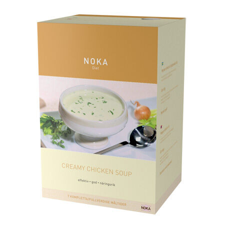 Noka diæt Noka Diet Cream Suppe Kylling til 7 måltider - 357 g